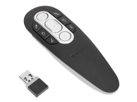 Targus Air Pointer - Presentasjonsfjernstyring - RF - grå, svart