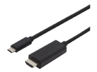 DIGITUS - Adapterkabel - USB-C hann til HDMI hann - 5 m - 4K-støtte