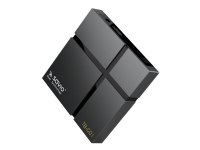 SAVIO Smart TV Box Gold TB-G01 - AV-spiller - 2 GB RAM - 16 GB - 4K UHD (2160p) - 60 fps - svart