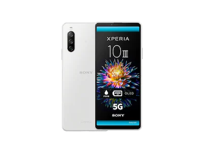 Sony Xperia 10 III 6+128 GB (hvit)