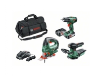 Bosch AKKUSÆT 18V PSR/PST/ORBIT 2X2,5A TOOLBAG