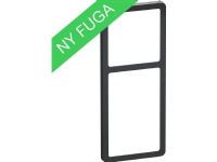 LAURITZ KNUDSEN FUGA SLIM designramme 2,5 modul, koksgrå.