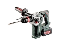 -Batteri-kombihammer Metabo KHA 18 LTX BL 24 Quick inkl. ekstra batteri, inkl. tilbehør