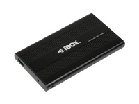 iBOX HD-02 - Drevkabinett - 2.5 - SATA 6Gb/s - USB 3.0 - svart