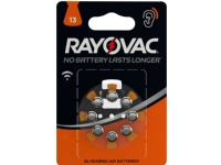 Varta HA13, Engangsbatteri, Zink-luft, 1,45 V, 8 stykker, 310 mAh, Hg (kvikksølv)