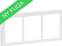 LAURITZ KNUDSEN FUGA SOFT designramme 3x1,5 modul, hvid.