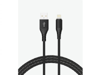 PanzerGlass BULK9900, 1,2 m, Lightning, USB A, Hankjønn, Hankjønn, Gjennomsiktig