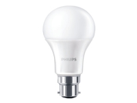Philips CorePro - LED-lyspære - form: A60 - mattslipt finish - B22 - 11 W (ekvivalent 75 W) - klasse F - varmt hvitt lys - 2700 K