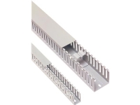 HAGER Ledningskanal opslidset HxB : 50x25mm slids 6mm Halogenfri, grå RAL 7035 - (2 meter)