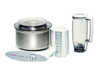 Bosch Universal Plus MUM6N21 - Kjøkkenmaskin - 1000 W - hvit/sølv