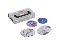 Bosch - Skjæreskivesett - for rustfritt stål, hard ceramics - 9 deler - 76 mm