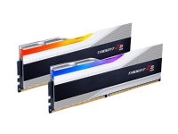 G.Skill Trident Z5 RGB - DDR5 - sett - 32 GB: 2 x 16 GB - DIMM 288-pin - 6000 MHz / PC5-48000 - CL40 - 1.35 V - ikke-bufret - ikke-ECC - metallic sølv