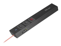 Trust SQUBE ULTRA-SLIM - Presentasjonsfjernstyring - 3 knapper - infrarød