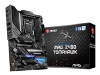 MSI MAG Z490 TOMAHAWK - Hovedkort - ATX - LGA1200-sokkel - Z490 Chipset - USB-C Gen1, USB 3.2 Gen 1, USB 3.2 Gen 2, USB-C Gen 2x2 - Gigabit LAN, 2.5 Gigabit LAN - innbygd grafikk (CPU kreves) - HD-lyd (8-kanalers)