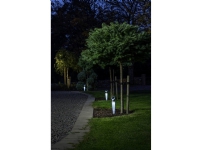 Konstsmide Solcelle-haveprojektør Assisi 7810-000 Sæt med 2 stk. LED (RGB) 2 W RGBW Hvid
