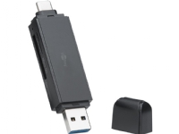 USB 3.0 - USB-C™ 2-i-1 kortlæser