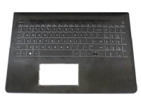 HP 926894-A41, Kabinett + tastatur, Belgisk, Bakgrunnsbelyst tastatur, HP, Pavilion 15-cb
