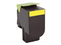 Lexmark 702Y - Gul - original - tonerpatron LCCP, LRP - for Lexmark CS310dn, CS310n, CS410dn, CS410dtn, CS410n, CS510de, CS510dte