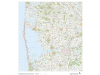 Trap Danmark: Kort over Ringkøbing-Skjern Kommune | Trap Danmark | Språk: Dansk