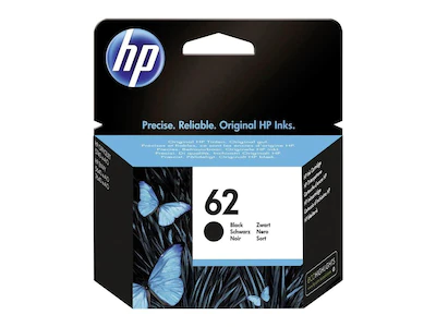 HP Blekk 62 Sort