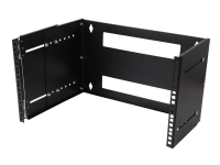 DELTACO 19-DTSR0206 - Rack-brakett - veggmonterbar - svart - 6U - 19