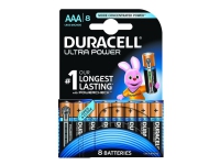 Duracell Ultra Power MX2400B8 - Batteri 8 x AAA - Alkalisk