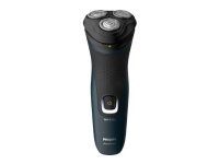 Philips Shaver 1100 S1121 - Barbermaskin - trådløs - blue malibu