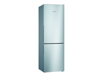 Bosch Serie | 4 KGV36VLEAS - Kjøleskap/fryser - bunnfryser - bredde: 60 cm - dybde: 65 cm - høyde: 186 cm - 308 liter - Klasse E - inox