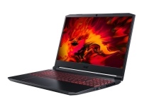 Acer Nitro 5 AN515-55-790P - Core i7 10750H / 2.6 GHz - Win 10 Home 64-bit - GF GTX 1660 Ti - 8 GB RAM - 512 GB SSD - 15.6 IPS 1920 x 1080 (Full HD) - Wi-Fi 6 - svart, rød - kbd: Tysk
