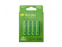 GP Batteries ReCyko+ HR06 Genopladeligt AA-batteri NiMH 2600 mAh 1.2 V 4 stk