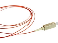 OPTIFAB Patchkabel LC-ST 62,5/125 OM1 multimode, duplex, længde: 2,0 meter, farve: grå med LSZH kappe.