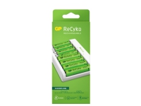 GP Batteries ReCyko E811, Nikkelmetallhydrid (NiMH), AA, AAA, 8 stykker, Batterier medfølger