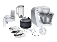 Bosch MUM5 CreationLine MUM58W20 - Kjøkkenmaskin - 1000 W - hvit/sølv