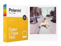 Polaroid i-Type Color Film - Brilliant - hvit - 88 x 107 mm 8 ark fotopapir