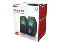 Trust Arys RGB Compact - Høyttalere - for PC - 6 watt (Total)