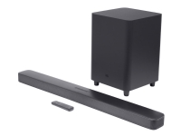 JBL Bar 5.1 Surround - Lydplankesystem - for hjemmeteater - 5,1 kanaler - trådløs - Wi-Fi, Bluetooth - svart