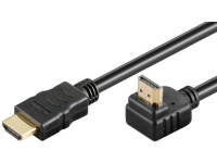 Højhastigheds HDMI™-kabel 90° med Ethernet