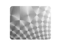 LogiLink ID0145, Aluminium, Mønster, Antiskliunderlag, Musematte til gaming