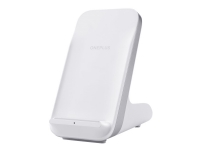OnePlus Warp Charge 50 - Trådløst ladestativ - 50 watt - hvit - for OnePlus 8 Pro, 9, 9 Pro