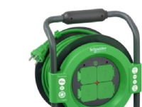 Thorsman kabeltromle 40m ho7rnf 3g1,5 sort/grøn