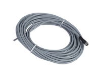 Schneider Electric XZCPV0566L10, 10 m, M8, Hunkjønn, Grå, Polyvinylklorid (PVC), -25 - 80 °C