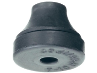 PB Fastener 1203-CR-SW Kabelgennemføring Klemme-diameter (max.) 14 mm Pladetykkelse (maks.) 4 mm Kloropen-kautsjuk Sort 1 stk