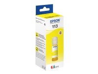 Epson EcoTank 113 - 70 ml - gul - original - blekkrefill - for EcoTank ET-16150, 16650, 5150, 5170, 5800, 5850, 5880 EcoTank Pro ET-16680, 5150, 5170