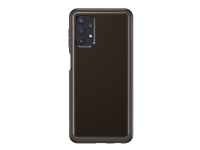 Samsung Soft Clear Cover EF-QA326 - Baksidedeksel for mobiltelefon - svart - for Galaxy A32 5G