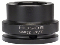 Bosch Accessories 1608556011 Udvendig sekskant Topnøgleindsats 22 mm 3/4 (20 mm)