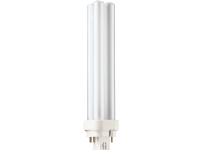 Philips MASTER PL-C - Ikke-integrert kompakt fluorescerende lyspære - form: dobbel biaks - G24q-3 - 27.4 W - klasse G - hvitglødende lys - 2700 K