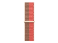 Apple - Sløyfe for smart armbåndsur - Normal størrelse - gyllenbrun, rosa pomelo - for Watch (38 mm, 40 mm, 41 mm)