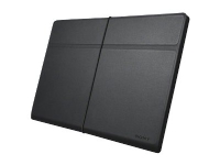 Sony SGP CV3 - Beskyttende deksel for nettbrett - ekte skinn - svart - 9.4 - for Tablet S SGPT123JP Tablet S