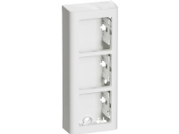 LAURITZ KNUDSEN Fuga® underlag 3 modul Softline, hvid.