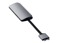Satechi Dual Multimedia Adapter - Dokkingstasjon - USB-C - GigE